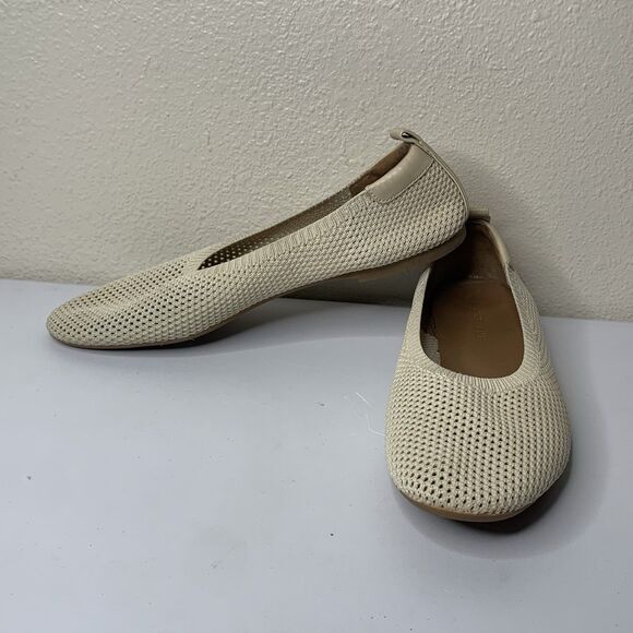 Everlane The Mesh Day Glove Flats Cream Women’s Sz 10, Fits Small. Like 9 - Picture 2 of 7